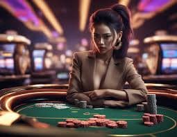 Tampilan antarmuka panduan bermain mobile pada aplikasi hiburan online